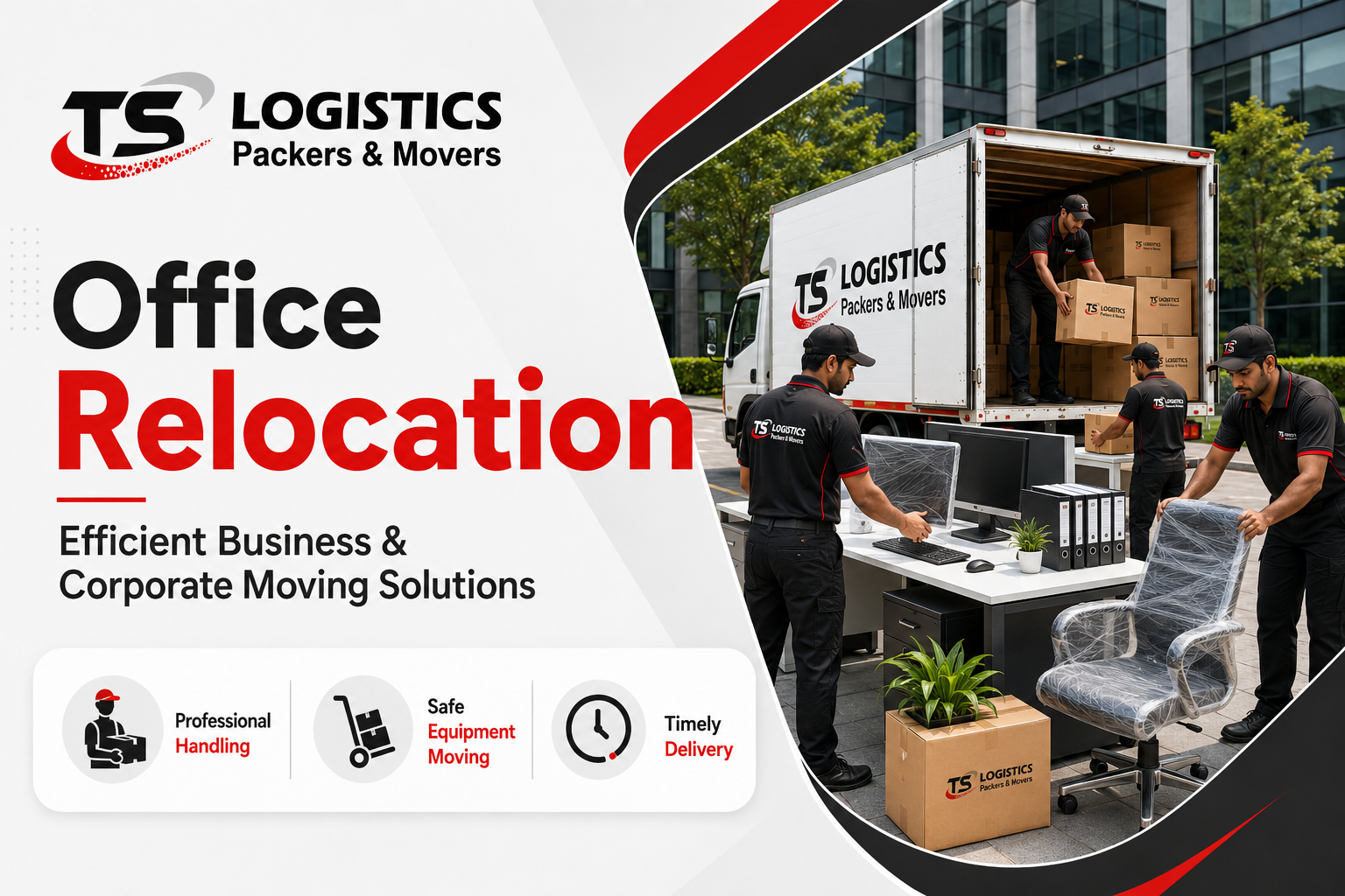 Office Relocation Service by TS Logistics Packers and Movers